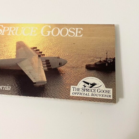 Vintage Spruce Goose Official Souvenir Long Beach California Brochure - Picture 5 of 16